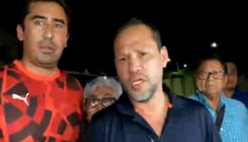 Reaparece senador Daniel Barreda en Campeche, dijo que estaba en un juzgado con su padre