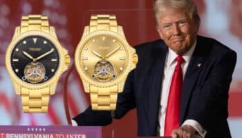 Trump ahora vende relojes con su nombre, el más caro hasta 100,000 dólares