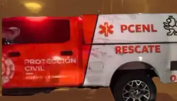 Explosión por gas derrumba casa y lesiona a familia en Pesquería, NL