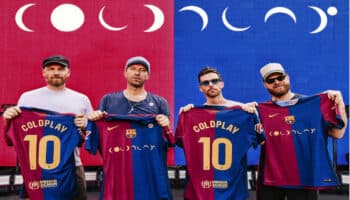 Coldplay engalana la playera del Barcelona para el Clásico | Video