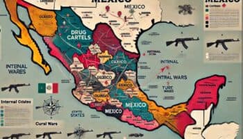 Mapa | ¿Cuáles cárteles controlan más territorio en México y cuáles son sus pugnas internas?