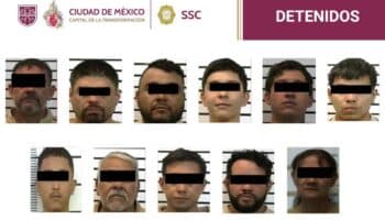 CDMX: Detienen a 11 presuntos aliados del CJNG en la capital