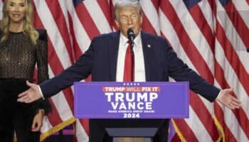 Trump promete una 'era dorada' para EU: 'Voy a ser el 47º presidente'