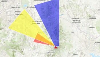 Alertan por caída de cenizas del Popocatépetl en 5 alcaldías de CDMX
