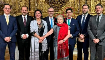 Escándalo en el MUNAL | Bárcena se deslinda de boda de Borrego pero sí asistió