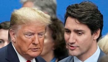 Trump se burla de Trudeau y lo llama 'gobernador del gran estado de Canadá'