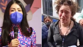 María Elena Ríos ataca a mujer, 'fue enviada por Vera Carrizal', dice; denuncian a saxofonista
