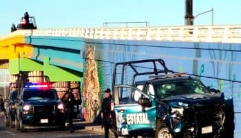 Emboscan a policías estatales en Culiacán en plena visita de Harfuch contra la violencia