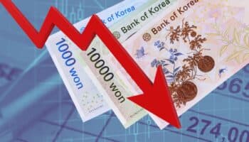 Ley Marcial | El won se desploma frente al dólar