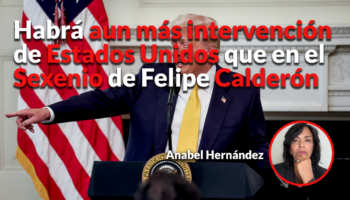 Los operativos los está liderando el gobierno de EU en México: Anabel Hernández
