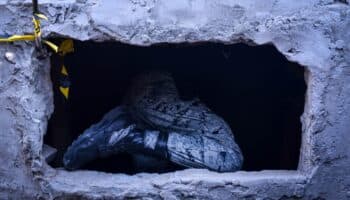 Guardia Nacional excava en la frontera en busca de túneles clandestinos