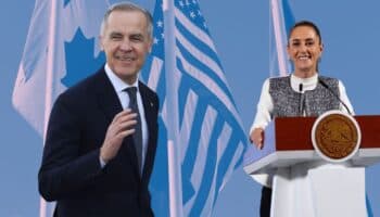 Carney y Sheinbaum sostienen primera llamada oficial a un día de aranceles de EU