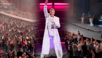 Videos | Sismo interrumpe el concierto de Miguel Bosé
