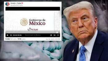 Trump comparte en su red social campaña de México contra el fentanilo
