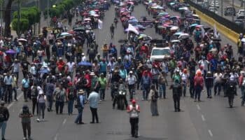 CDMX | Continúan bloqueos de la CNTE; recomiendan rutas alternas