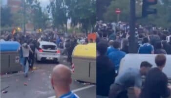 Conductora en atropello múltiple previo a juego del Barça, en libertad; retiran su licencia | Video