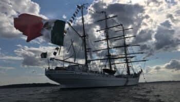 El Buque Cuauhtémoc es complemento de la diplomacia mexicana: Académica | Entérate