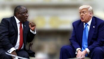 Video | Trump arrincona al presidente sudafricano para reclamarle "genocidio" blanco