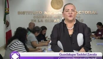 Participación máxima en elección judicial se estima en el 13.32% de lista nominal de electores: Guadalupe Taddei