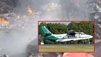 Se desploma avioneta en Tapachula durante operativo contra el gusano barrenador