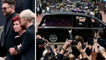 Ozzy Osbourne: Así fue su emotivo y multitudinario cortejo fúnebre | Galería