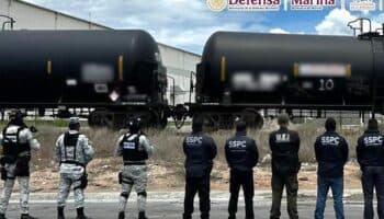 Cae tren del ‘huachicol’; eran 129 carrotanques con combustible ilícito: Harfuch