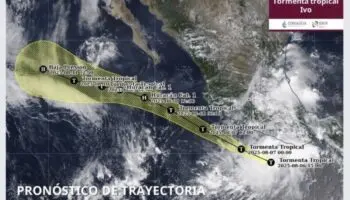 'Ivo': se prevé que tormenta tropical evolucionará a huracán