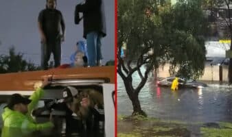 Videos | Lluvias azotan Iztapalapa; hay decenas de colonias inundadas