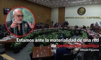 Morena utiliza los mecanismos institucionales para 'amedrentar' a los consejeros electorales: Figueroa | Comentario