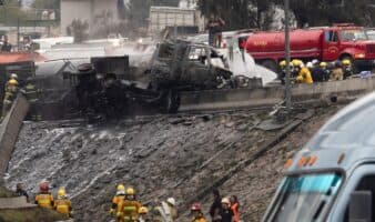 CDMX prepara protocolo para vehículos de carga tras explosión de pipa en Iztapalapa