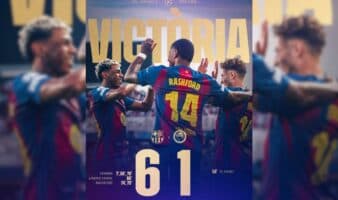 6-1. Fermín le regala una goleada al Barça en su mejor noche