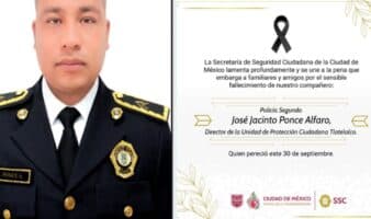 Matan a jefe policial de la CDMX frente a su esposa