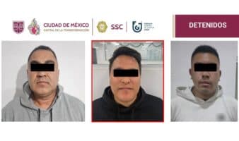 Detienen en CDMX a tres integrantes del grupo criminal 'Los Rodolfos'