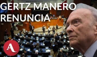 Senado acepta la renuncia de Gertz Manero a la FGR por 'causa grave'