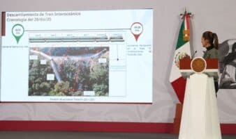 Sheinbaum viajará a Oaxaca tras descarrilamiento del Tren Interoceánico