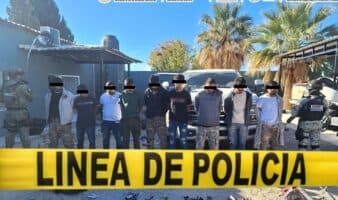Capturan en Chihuahua a criminal con orden de extradición a EU; aseguran fusiles Barret y dron