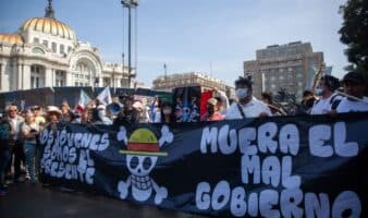 'Generación Z' vuelve a marchar en la CDMX, ahora, con menor convocatoria