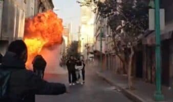 CDMX | Controlan explosión en edificio del Centro Histórico tras sismo de 6.5