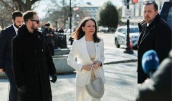 Machado destaca como 'genial' su reunión con Trump en la Casa Blanca