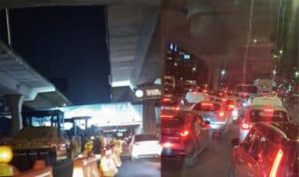 Obras en Periférico Norte provocan tráfico de hasta tres horas; durarán hasta abril