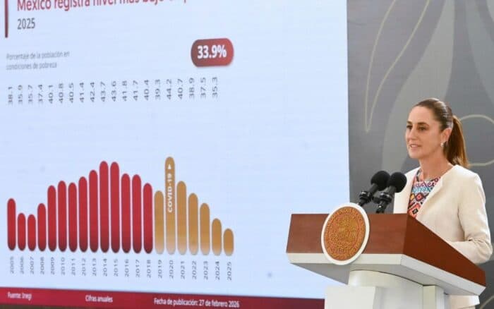 La Mañanera de Sheinbaum | Mundial 26: Turistas llegan a un lugar 'seguro y tranquilo'; Informará FGR sobre nóminas ligadas a 'El Mencho' (27/02/26)