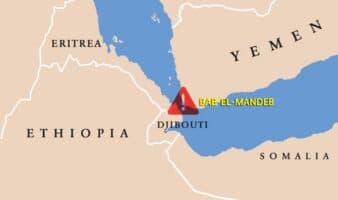 Irán amaga con bloquear estrecho de Bab al Mandeb, ingreso al mar Rojo, si EE.UU. invade su territorio