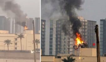 Dron impacta embajada de EE. UU. en Irak