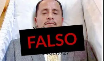 Imagen de 'El Mencho' en ataúd es falsa; fue generada con IA