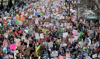 'No Kings' | Ocho millones marcharon contra Trump en EE. UU.