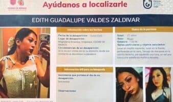 Cae presunto feminicida de Edith Guadalupe