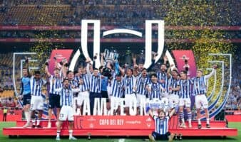 Levanta Real Sociedad la Copa del Rey en Sevilla | Video