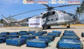 Video | Así incautó la Marina un cargamento de cocaína en la costa de Guerrero