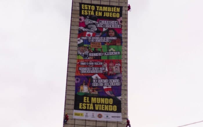 Mundial 2026: exigen atender crisis ambiental y de derechos humanos