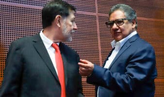 Noroña acusa 'connivencia' con la oposición en elección de Higinio Martínez